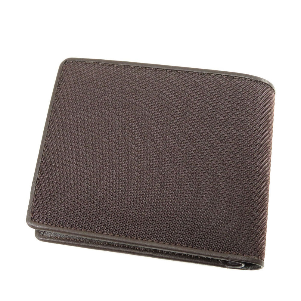 Burberry Wallet fold bi canvas